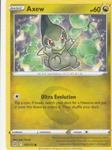 Axew 110/172 Pokemon Brilliant Stars - Picture 1 of 2