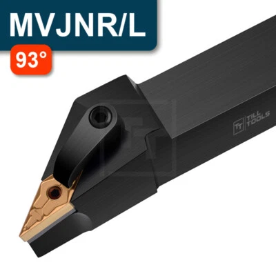 TILL TOOLS MVJNR/L Drehmeißel Drehhalter Drehstahl Klemmhalter Wendeplattenhalter VNMG1604