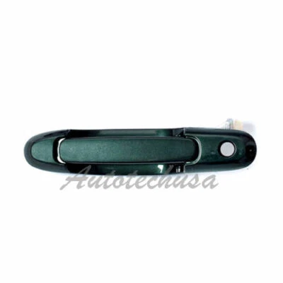 B634 Toyota Sienna For 98-03 Class Green Pearl 6P2 Door Handle FRONT LEFT - Image 1 of 4