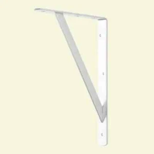 10 pezzi Everbilt 12 x 8 pollici Staffe di supporto per mensole da garage per armadi resistenti 14327 - Foto 1 di 3