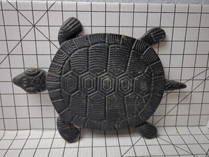 Schildkröte Garten Trittstein Gusseisen Dekorativer Hof Kunstdekor - Bild 1 von 5