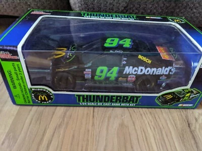 Racing Champions Thunderbat McDonald's NASCAR 1:24 Scale Die-Cast Car Bank W/Key - Image 1 of 4