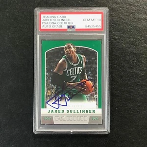 2012-13 PANINI #262 Jared Sullinger Signed Card AUTO 10 PSA/DNA Slabbed Celtics - Picture 1 of 2