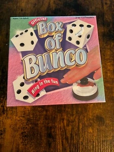 The Official Box of Bunco By Winning Moves 2003 Edition Retro Classic New Sealed - Picture 1 of 2