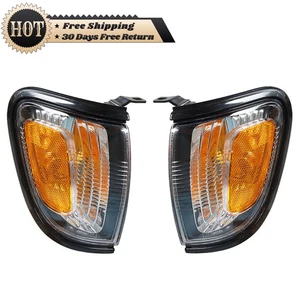 Silscvtt LH+RH Side Marker Corner Turn Signals Lights For Tacoma 2001-2004 Clear - Picture 1 of 10