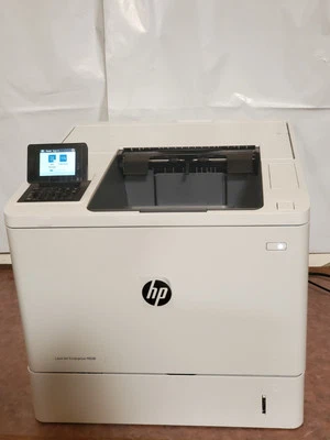 HP LaserJet Enterprise M608N Laser Printer -White/No With Toner - Image 1 of 4