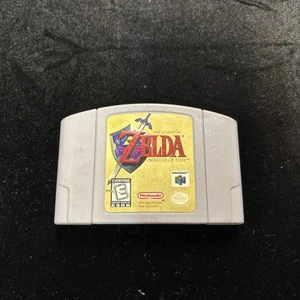 Legend Of Zelda Ocarina Of Time N64 Authentic (Tested) - Picture 1 of 6
