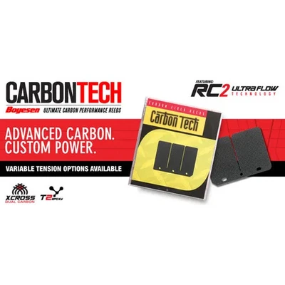 Pétalos de caña de tensión media Boyesen Carbon Tech Polaris RMK 800 155 pulgadas 15-16 Foto 1 de 4