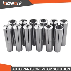 Labwork 12PC 3MT MT3 #3 Morse Taper Shank Collets Includes 1/8" - 3/4" Chuck Set - Picture 1 of 10