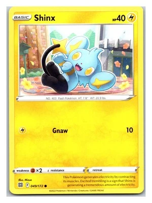 SWSH09: Brilliant Stars #049/172 Shinx - Image 1 of 2