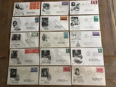 FDC's Historic events, people or places - Image 1 of 3