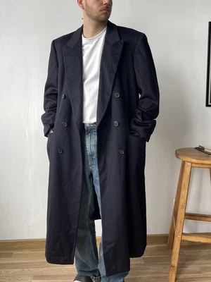 Belvest Men’s Wool Navy Coat Size 52/XL Made In Italy  - Image 1 of 4