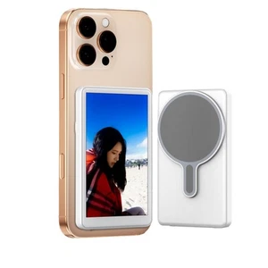 Phone Vlog Selfie Monitor Screen, Magnetic Mount for MagSafe, Rear Camera for... - Picture 1 of 7
