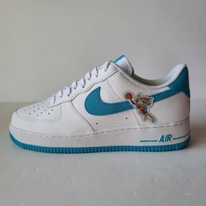 Nike Air Force 1 '07 x Space Jam Low Hare White Blue DJ7998-100 Men's Size 11 - Picture 1 of 5