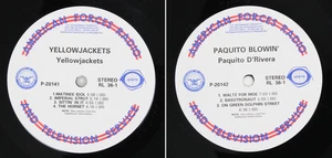 1981 AFRTS Yellowjackets Paquito D’Rivera Blowin’ NM Armed Forces Transcription - Picture 1 of 9