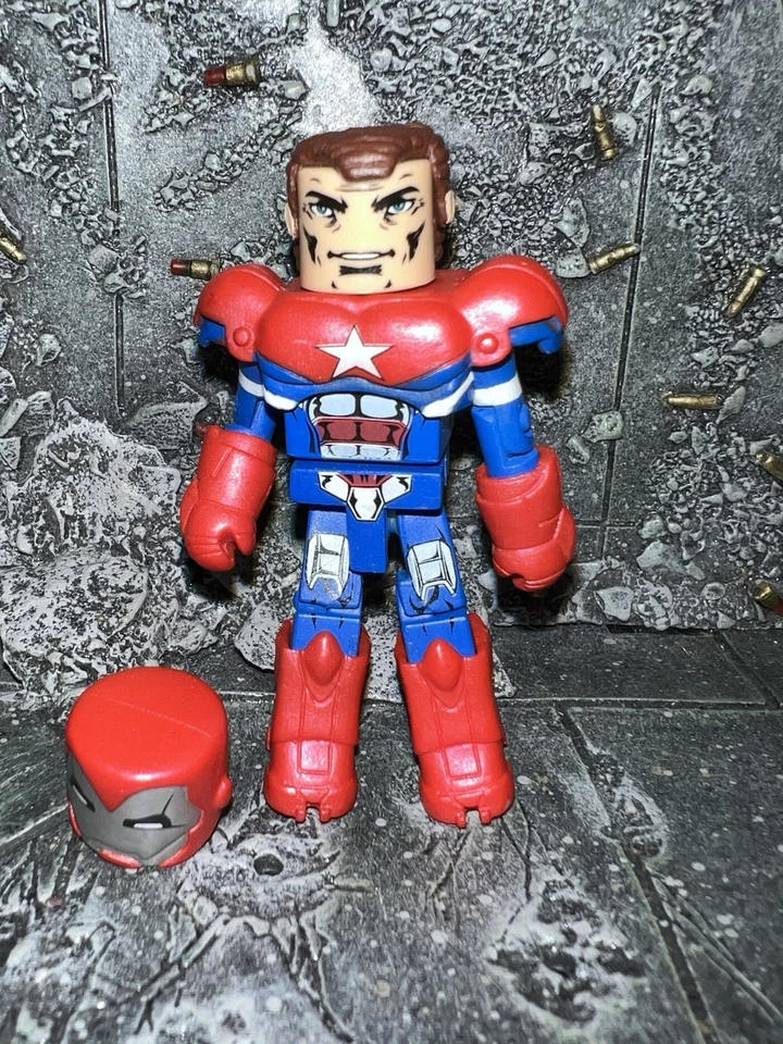 Marvel Minimates IRON PATRIOT Loose Dark Avengers Box Set SDCC Norman Osborne - Image 1 of 1