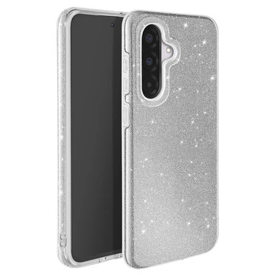 Avizar, Cover Glitter per Galaxy A36 Antiurto, Argento - Immagine 1 di 4