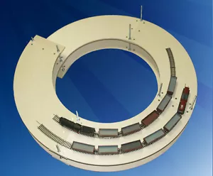 Spur H0 Zweigleis Gleiswendel für Modelleisenbahn 3 Ebenen + Anfahrten - Bild 1 von 6