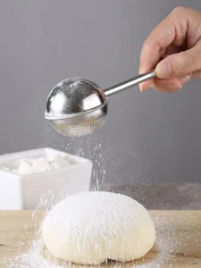 1pc Stainless Steel Flour Duster - Easy One-Handed Baking Tool - NEW - Picture 1 of 8