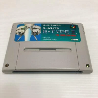 SFC R-Type III 3 The Third Lightning Nintendo Super Famicom Japan Import - Image 1 of 4