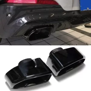 Exhaust Stainless Steel Square Exhaust Pipe for BMW X3 G01 X4 G02 2019-22 - Picture 1 of 16