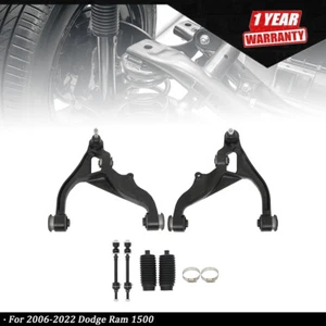 4x4 Front Lower Control Arm + Ball Joint Sway Bars For Dodge Ram 1500  2006-2022 - Picture 1 of 10