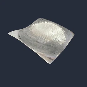 RLM Robert Lee Morris Square Tray Hammered Finish Cast Aluminum - Picture 1 of 7