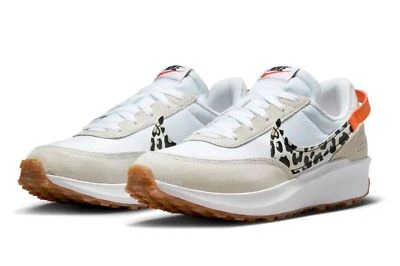 Authentic NIKE Waffle DEBUT / Woman's / White-Sail-Team Orange-Rattan / NIB - Image 1 of 4