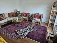 Tibetan Tiger Skin Rug 3x5 feet Creative Pattern Carpet For Christmas Gift Rug