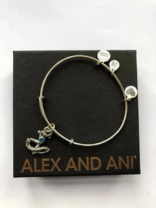 Alex and Ani Armband Armreifen Anker Silber Anchor Charm Bangle - grounded, OVP - Bild 1 von 5