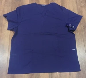 Sivvan Herren Damen V-Ausschnitt 3 Taschen Peeling Top stilvoll bequem & geräumig Passform 2XL - Bild 1 von 13