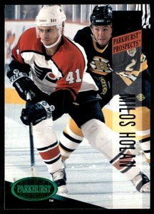 1993-94 Parkhurst Emerald Ice Milos Holan RC Philadelphia Flyers #268