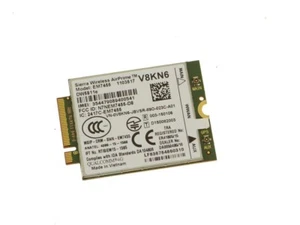 V8KN6 Dell Inspiron E7270 E7470 Wireless EM7455 DW811E LTE 4G WiFi Karte A01 - Bild 1 von 2