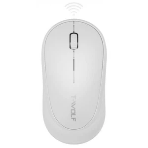 T-WOLF Q18 Wireless Mouse | 2.4 Ghz draadloos | 1600 DPI | Wit - Afbeelding 1 van 1