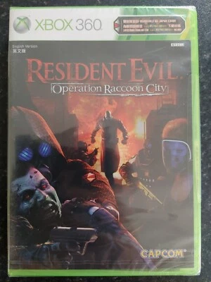 Brand New Sealed Japanese Xbox 360 Resident Evil Operation Racoon City Capcom - Image 1 of 4