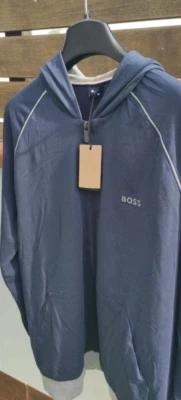 Hugo Boss Light Hooded Sweatshirt Brand new. Blue and Grey. Size M  - Imagen 1 de 4