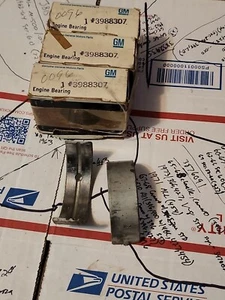 NOS 1971-75 CHEVROLET VEGA ALL (140) .010 LOT OF 3 Conn Rod Bearings 3988307 - Picture 1 of 3