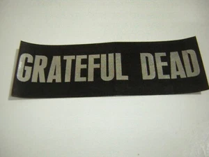 GRATEFUL DEAD BUMPER STICKER VINTAGE 1977/1978 JERRY GARCIA BOBBY WEIR - Picture 1 of 2