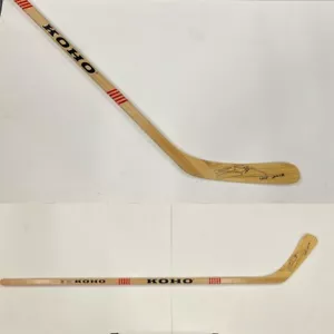 JOE SAKIC Signed KOHO Wood Model Stick HOF2012 - Colorado Avalanche - Picture 1 of 2