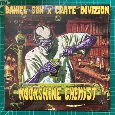 Daniel Son - Moonshine Chemist vinyl LP (Green Splatter Wax, X/300, Sold Out) - Image 1 of 4