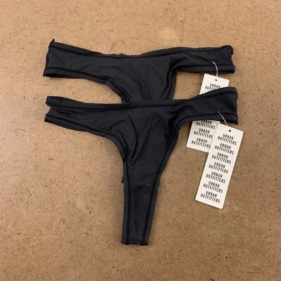 Out From Under Women's Size Small Black Naked Thong Panty 2 Pack NWT - Image 1 of 4