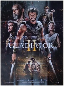 GLADIATOR 2 Filmplakat gefaltet 53 x 39 cm ODER 120 x 160 cm Poster Ridley Scott - Bild 1 von 3