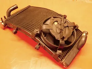 CBR 954 FIREBLADE RADIATOR AND FAN 2003-2004 - Picture 1 of 14