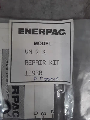 Genuine Enerpac Service Repair Seal Kit VM-2 Manual Valve VM2K - Image 1 of 2