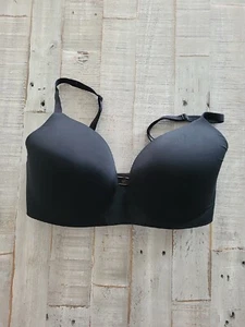 Victoria's Secret Black T-Shirt Lined Wireless Bra - 36 DDD - Bild 1 von 5