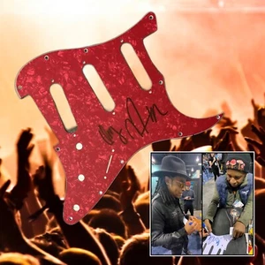 GFA Vernon Reid & Doug Wimbish  * LIVING COLOUR *  Signed Electric Pickguard COA - Picture 1 of 4