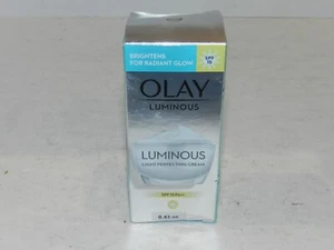 Olay Luminous Light Perfecting Cream SPF 15 0.43 oz Brightens Skin Neck Face NEW - Picture 1 of 2