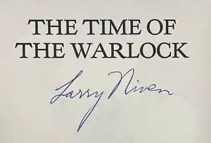 Larry Niven / The Time of the Warlock signiert 1. Auflage - Bild 1 von 8