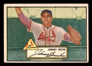 1952 Topps Baseball #19 Johnny Bucha VG/EX *f1