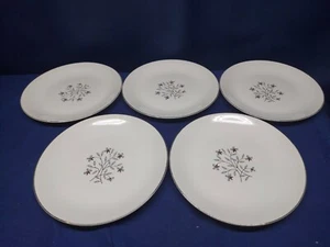 Vintage International Ironstone Salem China England"Whimsey" Set/5 Dinner Plates - Picture 1 of 6